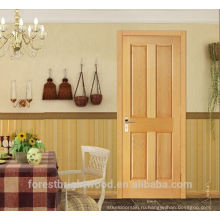 Интерьер шпоном дуба твердая конструкция деревянной двери, панели, деревянные двери, межкомнатные двери